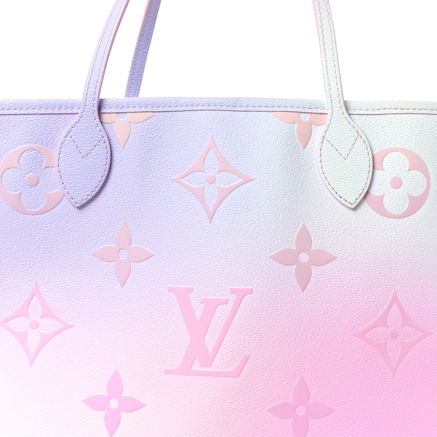 Monogram Giant Spring In The City Neverfull MM Sunrise Pastel