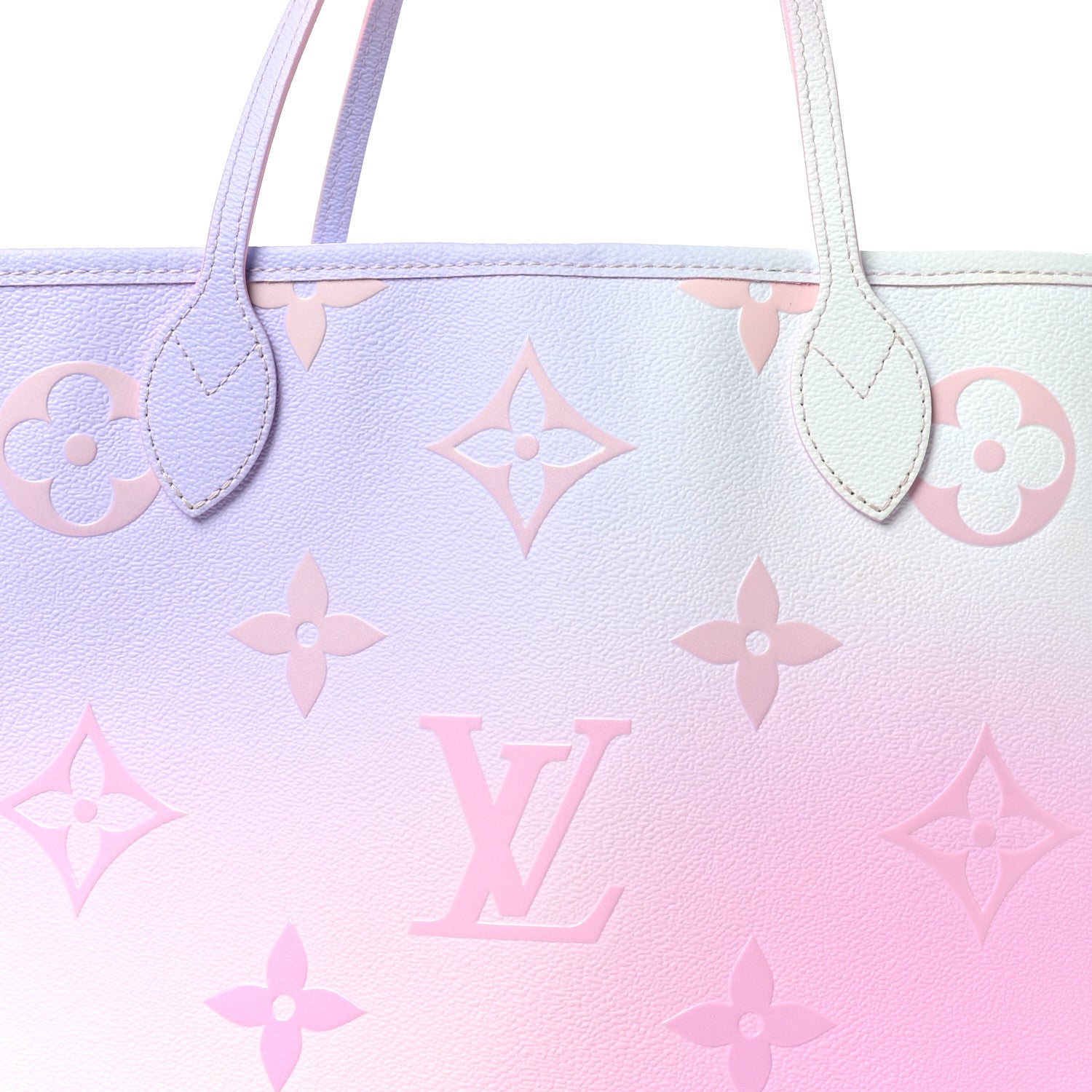 Louis Vuitton Monogram Giant Spring In The City Neverfull MM Sunrise Pastel 7 of 9