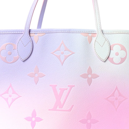 Louis Vuitton Monogram Giant Spring In The City Neverfull MM Sunrise Pastel 7 of 9