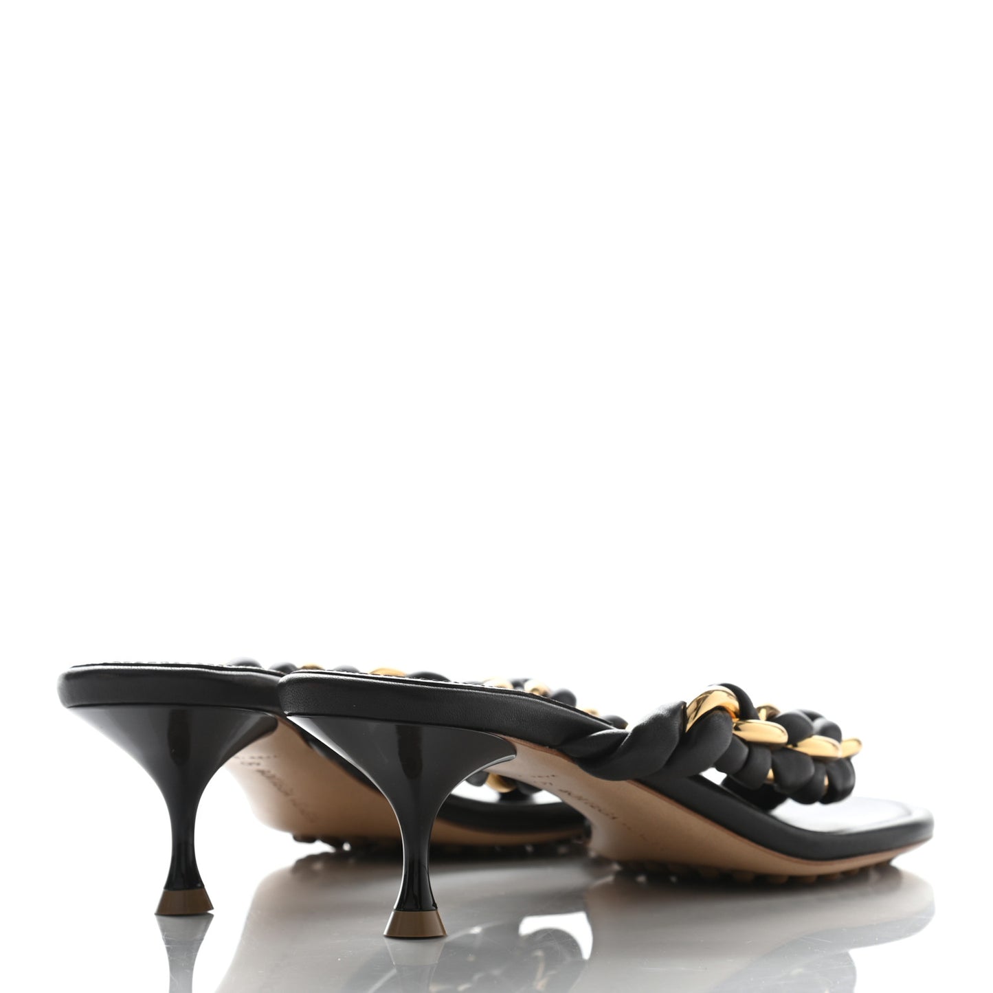 Nappa Dot Sandals 40 Fondant