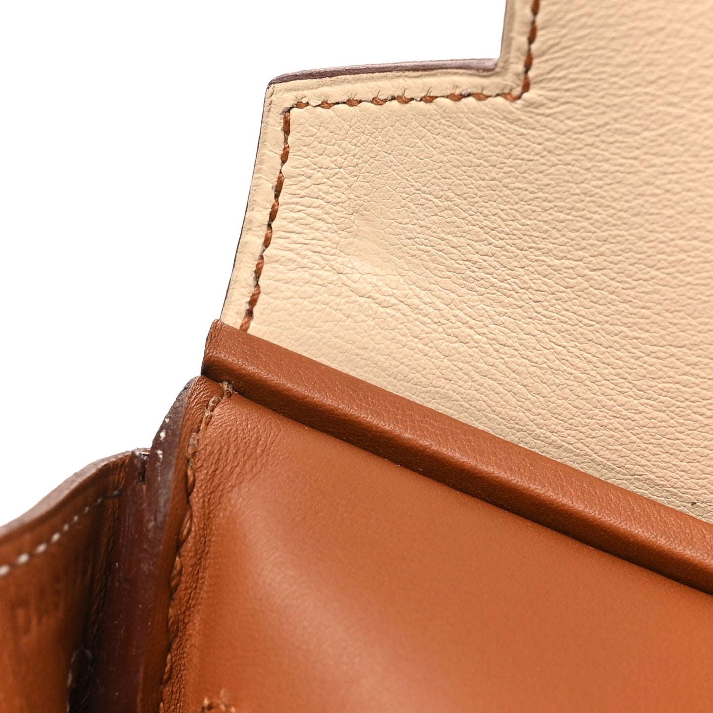 Swift Horseshoe Birkin 25 Craie Gold