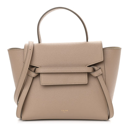 Celine Grained Calfskin Nano Belt Bag Light Taupe 1 of 11