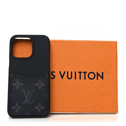 Louis Vuitton Monogram Eclipse iPhone 13 Pro Bumper Black 12 of 12