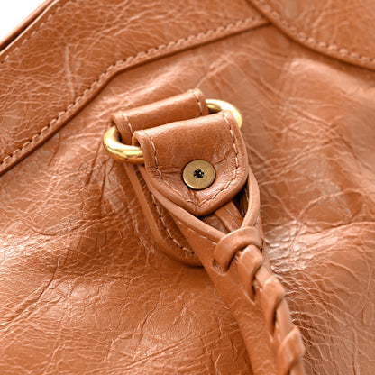 Balenciaga Agneau Arena Gold Hardware Medium Le City Camel 15 of 15