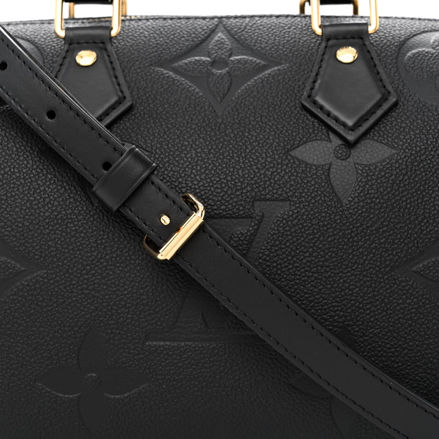 Empreinte Monogram Giant Speedy Bandouliere 25 Black