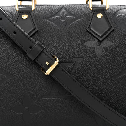 Louis Vuitton Empreinte Monogram Giant Speedy Bandouliere 25 Black 7 of 10