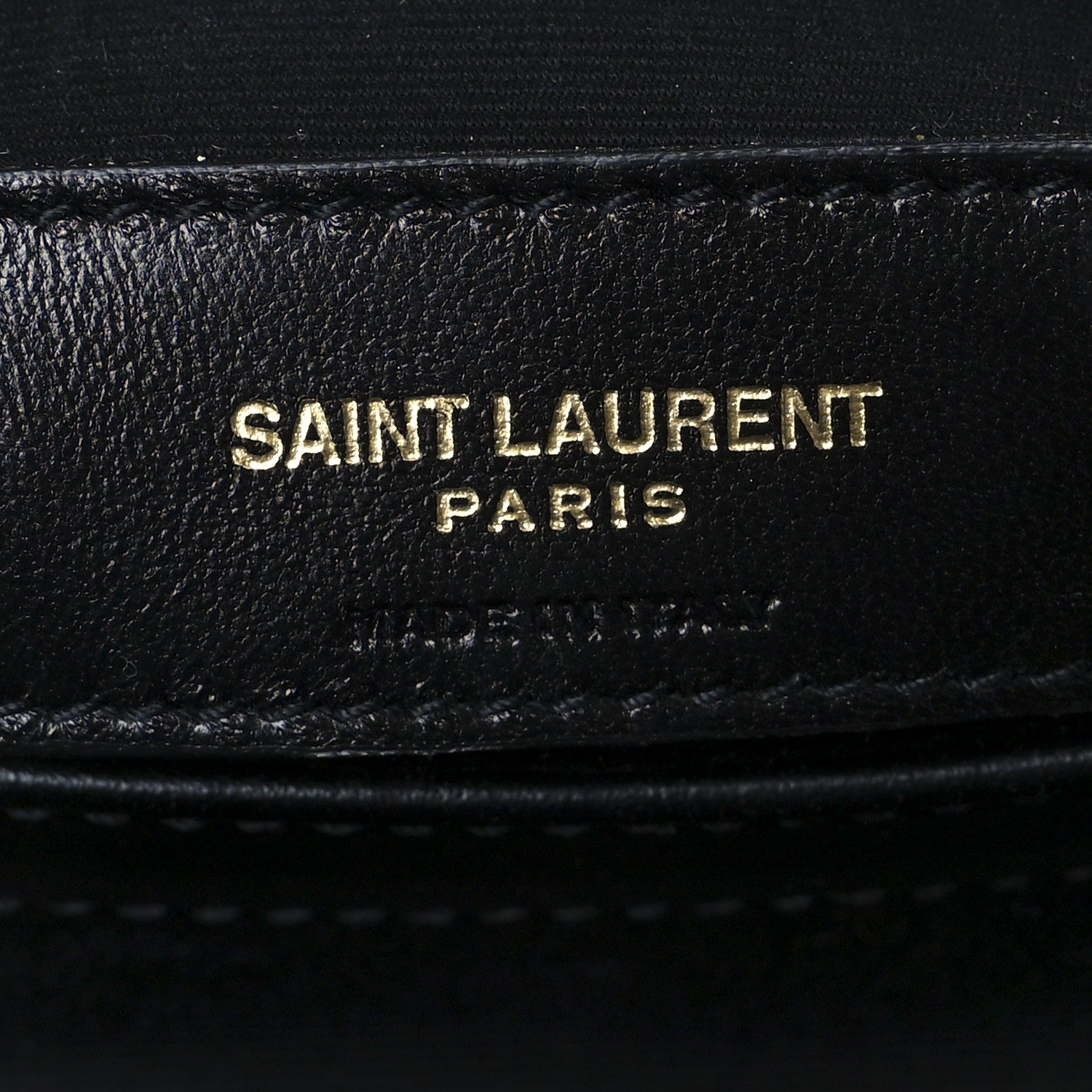 Saint Laurent Calfskin Y Quilted Monogram Toy Loulou Crossbody Bag Black 8 of 13