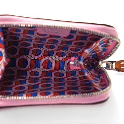 Hermes Epsom Silk'in Coin Purse Mauve Sylvestre 6 of 7