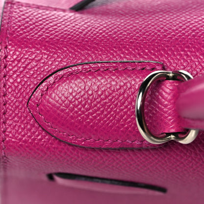 Hermes Epsom Kelly Sellier 28 Rose Pourpre 10 of 37