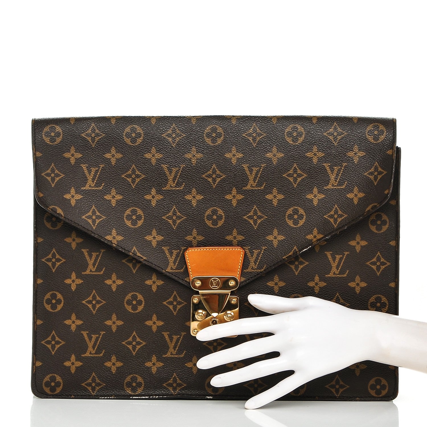 Louis Vuitton Monogram Porte-Documents Senateur Document Holder 2 of 6