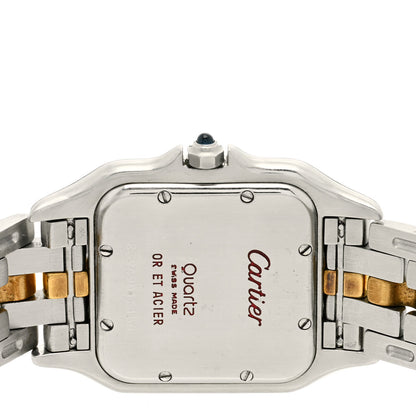 Cartier Stainless Steel 18K Yellow Gold 27mm Panthere Quartz Watch 4 of 4