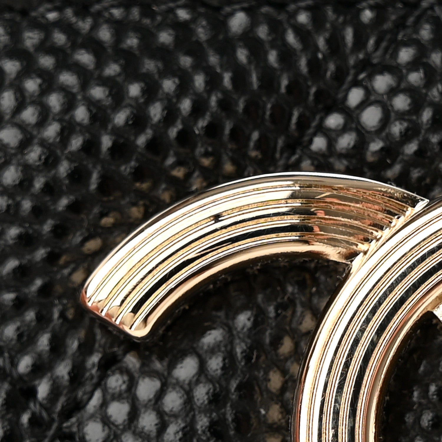 Chanel Caviar Quilted Striated Card Holder Black 9 of 11