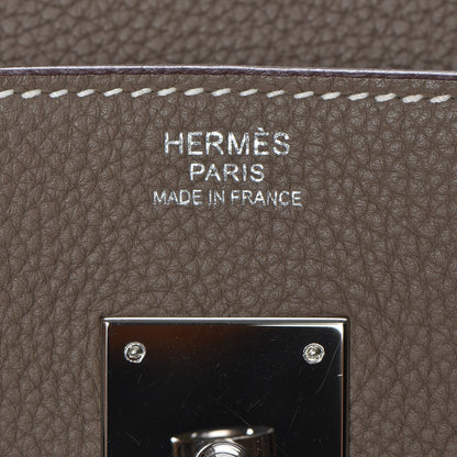 Hermes Togo Birkin 30 Etoupe 14 of 29