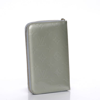 Louis Vuitton Vernis Broome Zip Wallet Gris 3 of 8