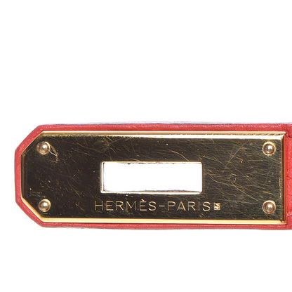 Hermes Taurillon Clemence Kelly Retourne 28 Rouge Pivoine 14 of 28