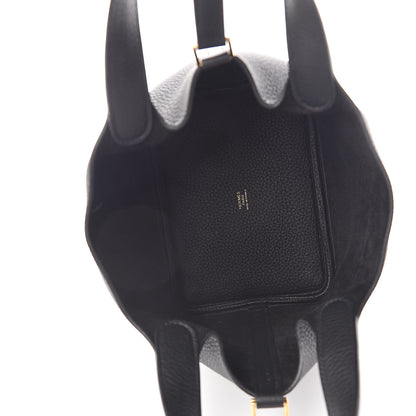 Hermes Taurillon Clemence Picotin Lock 18 PM Black 5 of 10