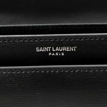 Saint Laurent Calfskin Medium Monogram Sunset Black 6 of 10