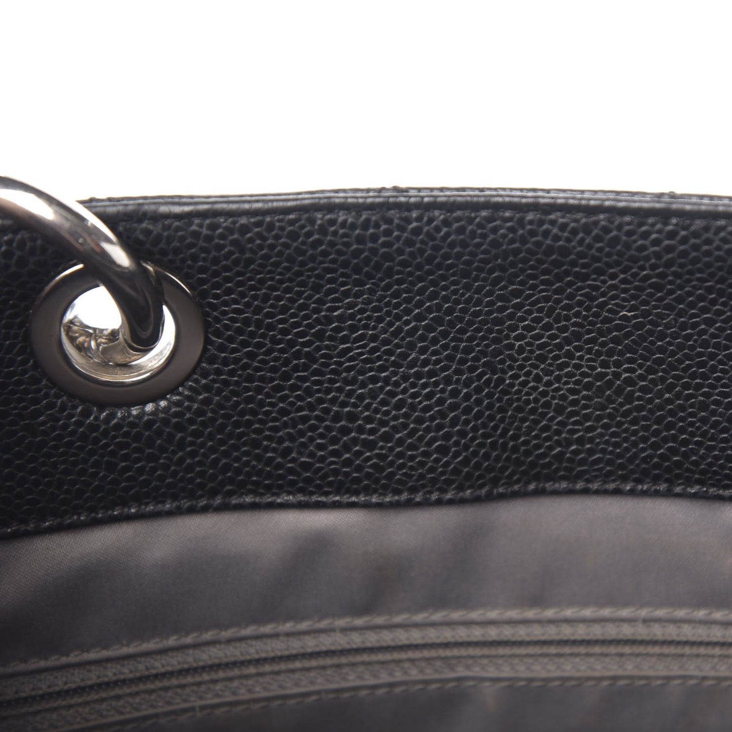Caviar Quilted XL Grand Shopping Tote GST Black