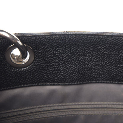 Chanel Caviar Quilted XL Grand Shopping Tote GST Black 15 of 20