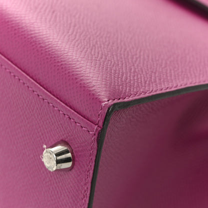 Hermes Epsom Kelly Sellier 28 Rose Pourpre 11 of 15