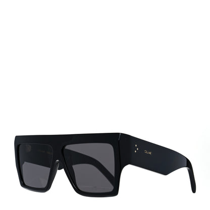 Celine Rectangular Sunglasses CL400921 Black 1 of 7