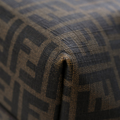 Fendi Zucca Spalmati Medium Roll Tote Tobacco Viola 8 of 13