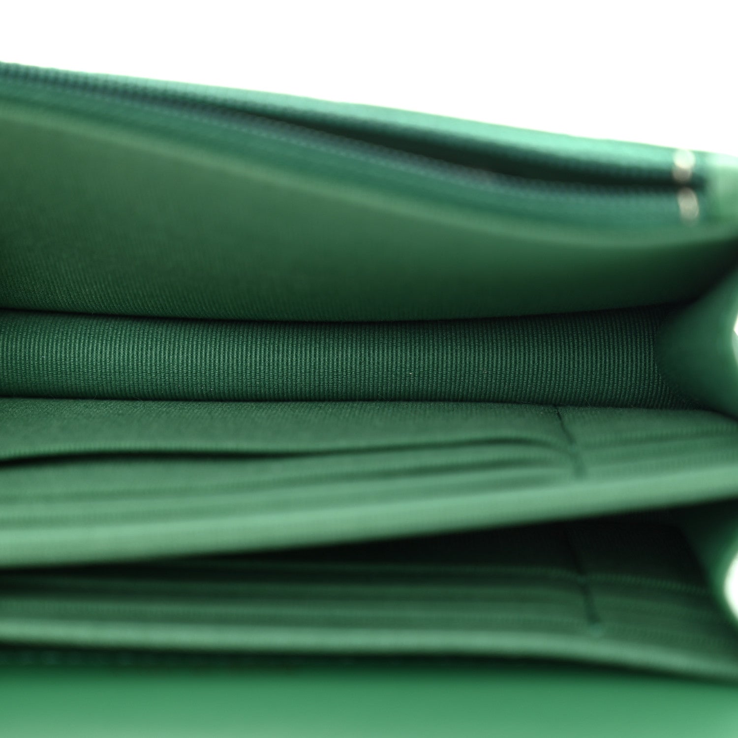 Chanel Aged Calfskin Quilted Mini Reissue Wallet On Chain WOC Green 6 of 12