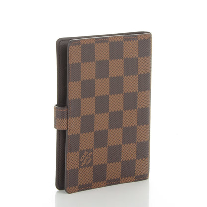 Louis Vuitton Damier Ebene Small Ring Agenda Cover 3 of 7