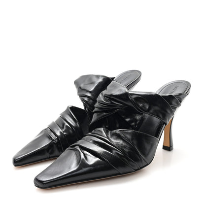 Bottega Veneta Cushion Lux Bunnie Mule Pumps 38.5 Black 4 of 8