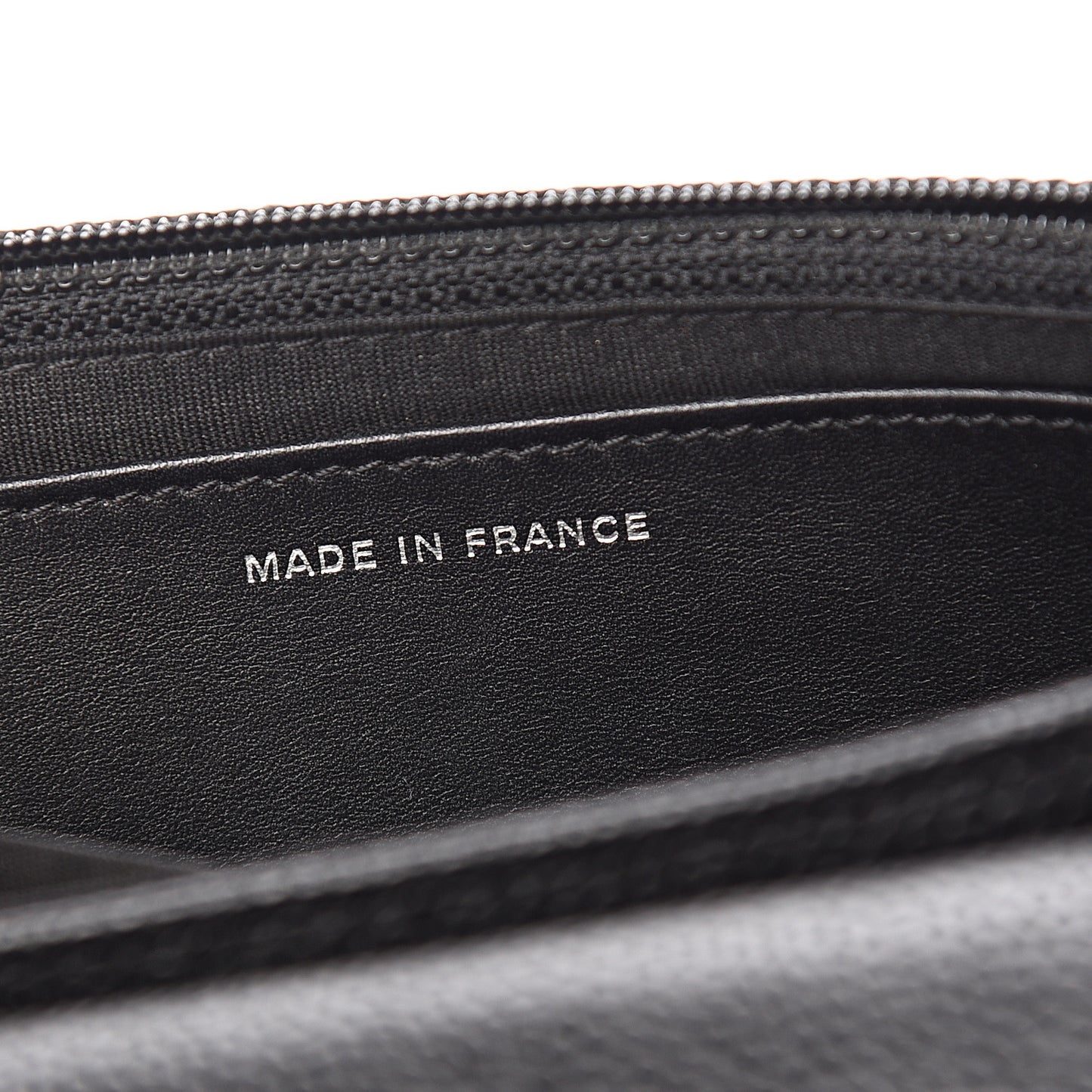Caviar Half Moon Wallet On Chain WOC Black