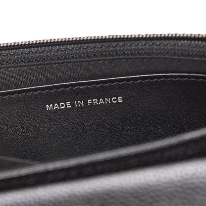 Chanel Caviar Half Moon Wallet On Chain WOC Black 6 of 10