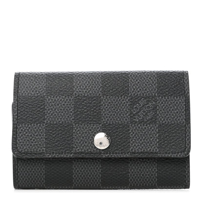 Louis Vuitton Damier Graphite Multicles 6 Key Holder 1 of 6