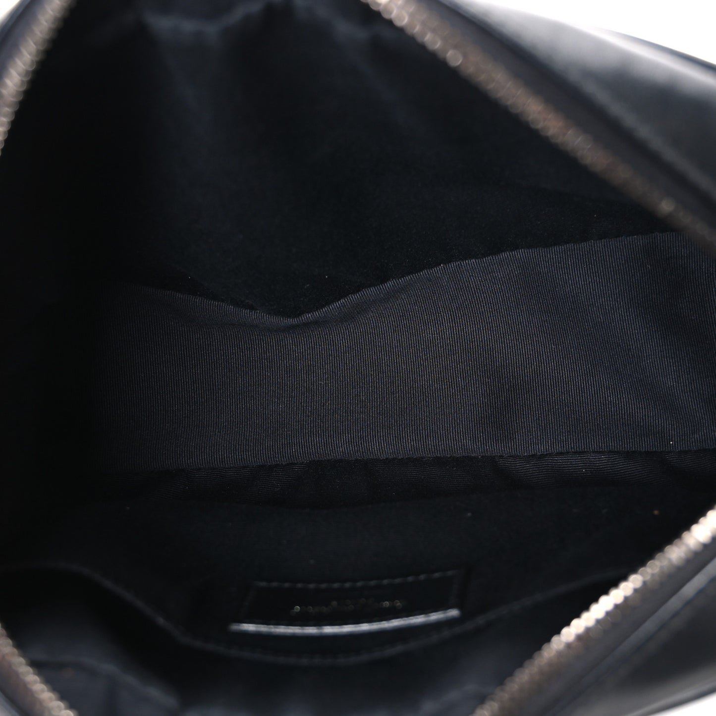 Calfskin Matelasse Monogram Lou Camera Bag Black