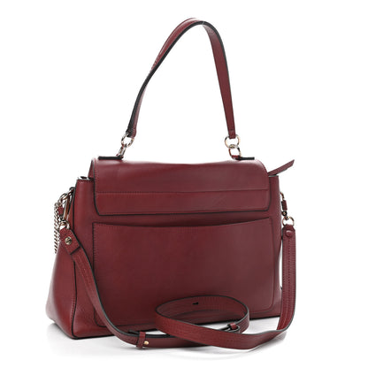 Chloe Calfskin Medium Faye Day Shoulder Bag Sienna Red 3 of 8
