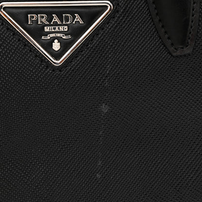 Prada Saffiano Cuir Calfskin Small Kristen Black 19 of 21