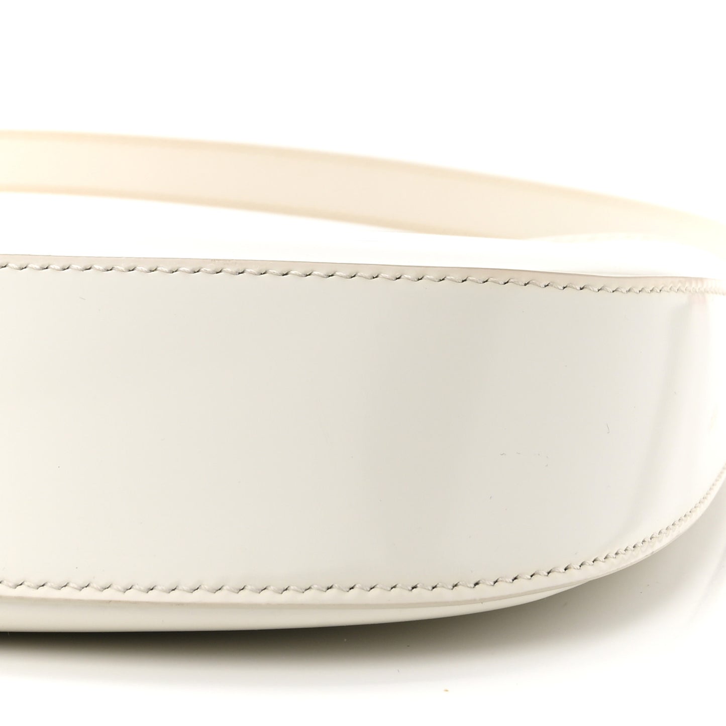 Spazzolato Cleo Shoulder Bag White