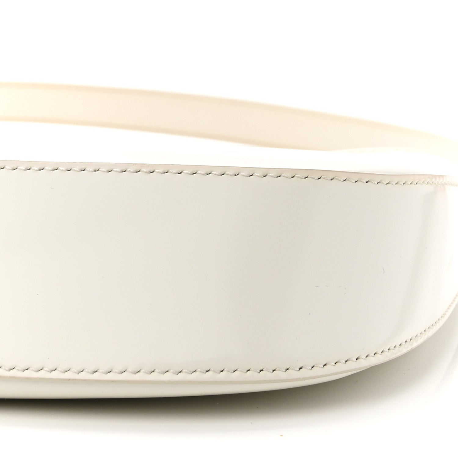 Prada Spazzolato Cleo Shoulder Bag White 10 of 11