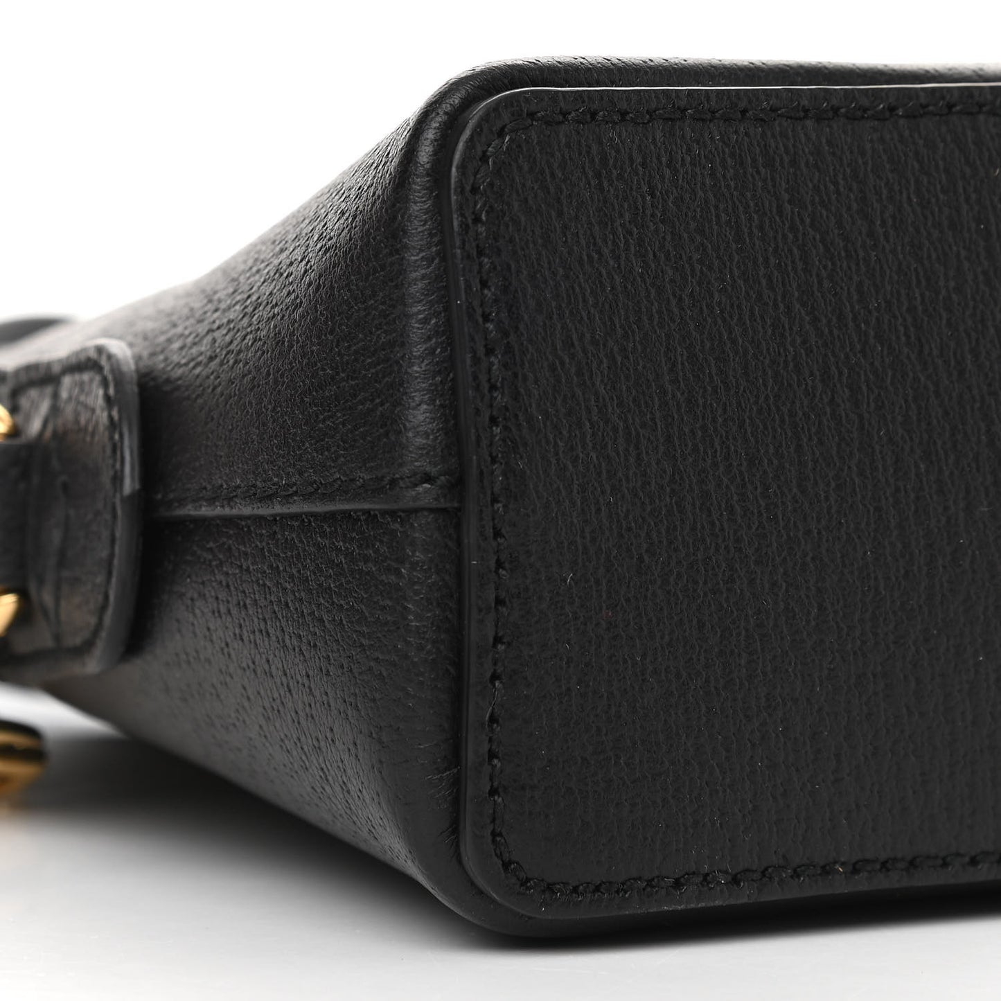 Calfskin GG Web Small Ophidia Dome Shoulder Bag Black