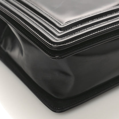 Chanel Glazed Calfskin Medium Boy Flap Black 8 of 14
