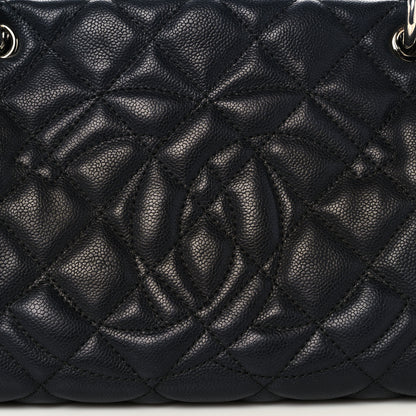 Chanel Caviar Quilted CC Timeless Bowler Black 8 of 10