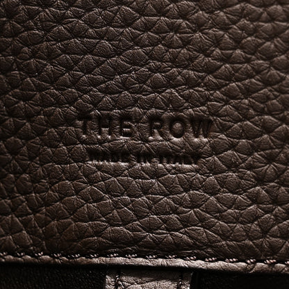 The Row Matte Grained Calfskin Margaux Shoulder 12 Deep Brown 6 of 9