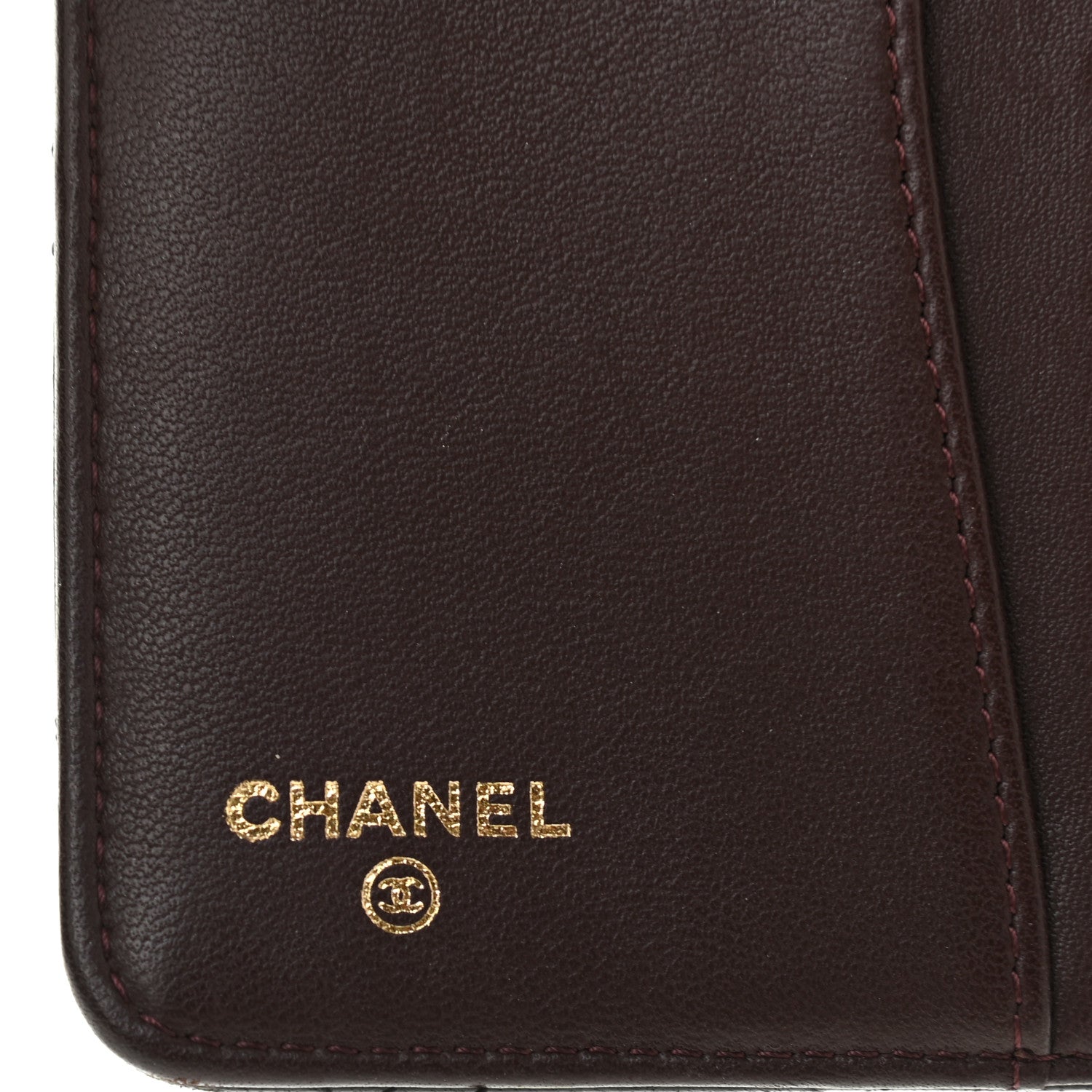 Chanel Lambskin Quilted Small Agenda Cover Black 6 of 15