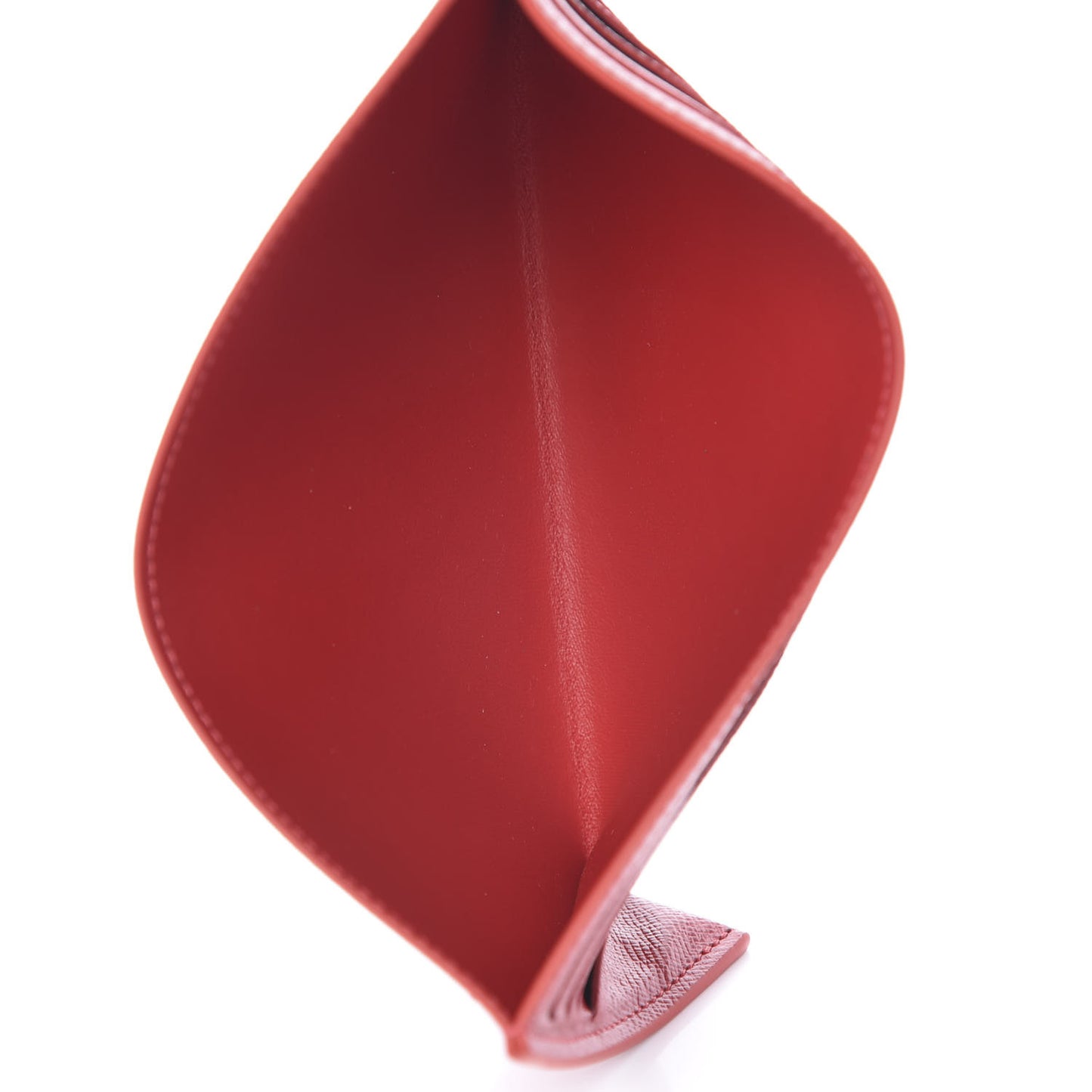 Calfskin Felicie Card Holder Insert Cherry
