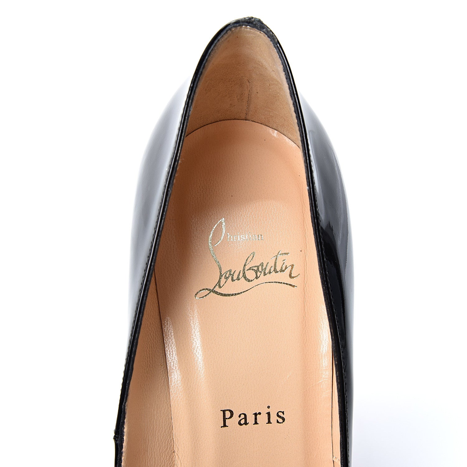 Christian Louboutin Patent Corneille 100 Pumps 40.5 Black 9 of 10