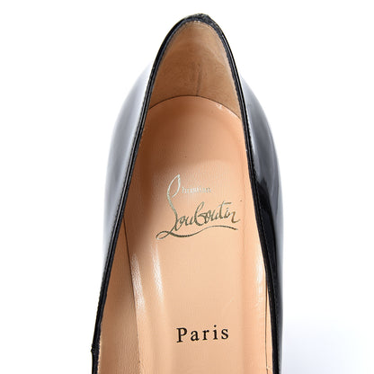 Christian Louboutin Patent Corneille 100 Pumps 40.5 Black 9 of 10