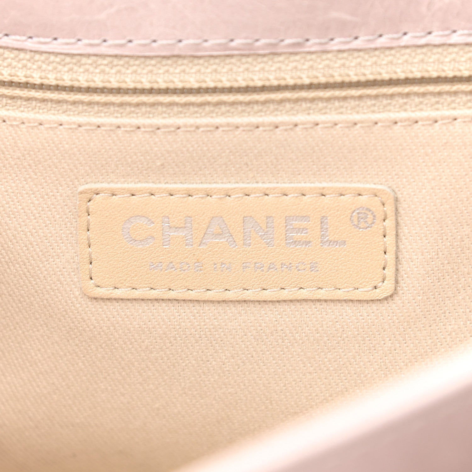 Chanel Glazed Calfskin Quilted Medium Lady Pearly Flap Light Beige 5 of 12