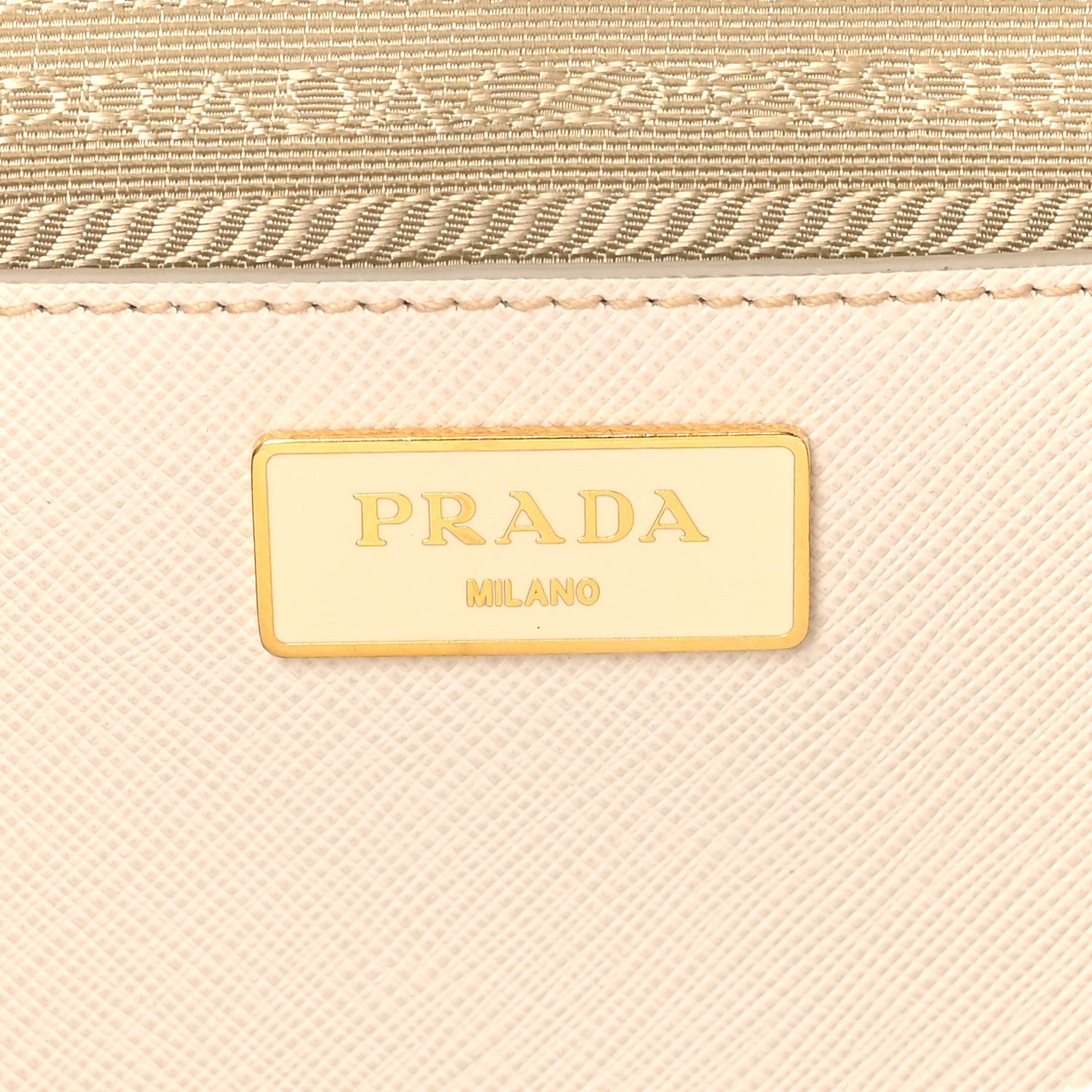 Prada Saffiano Lux Medium Galleria Double Zip Tote Talco 6 of 11