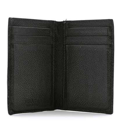 Prada Vitello Micro Grain Card Holder Black 5 of 9
