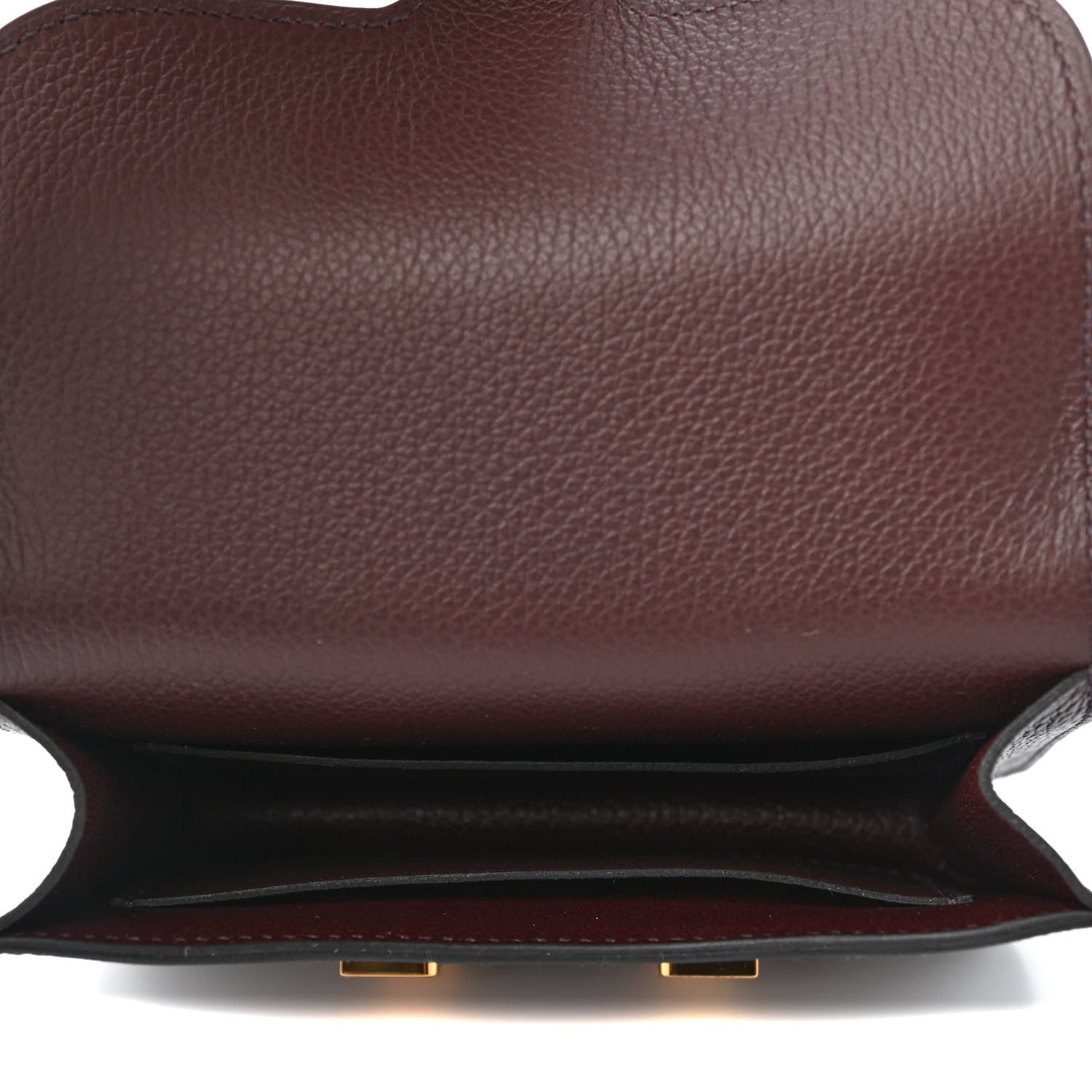 Hermes Evercolor Constance Slim Wallet Rouge Sellier 4 of 4