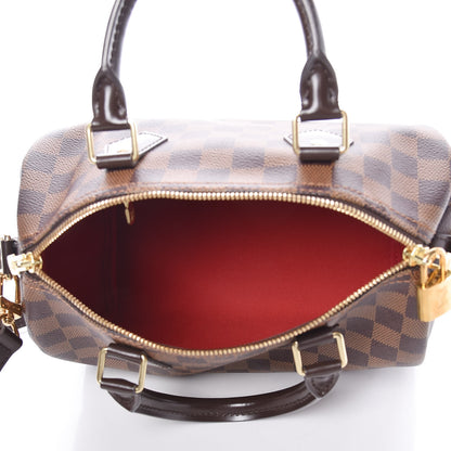 Louis Vuitton Damier Ebene Speedy Bandouliere 25 5 of 9